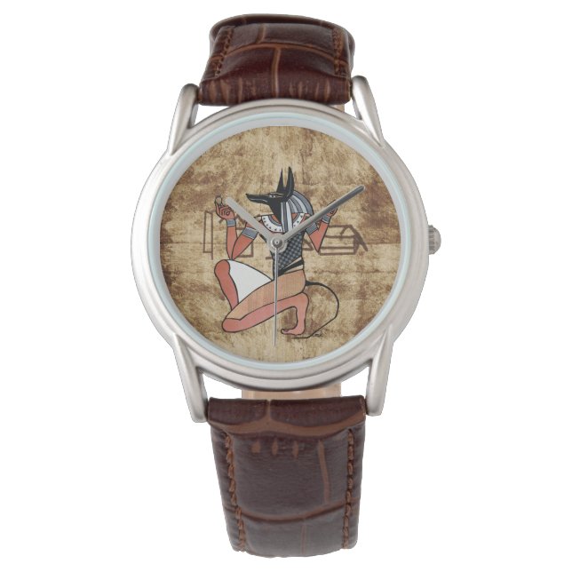 Reloj De Pulsera Anubis The Guardian Egyptian (Anverso)
