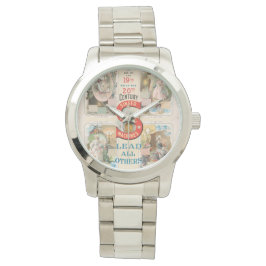 Reloj De Pulsera Anuncio de máquina de coser de cantante vintage