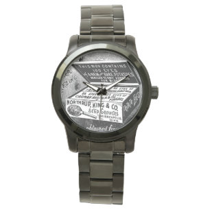 Reloj De Pulsera Anuncio de patatas antiguas extrañas