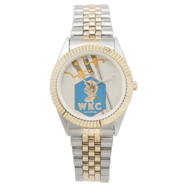 Reloj De Pulsera Anuncio de WKC Solingen Alemania (Anverso)