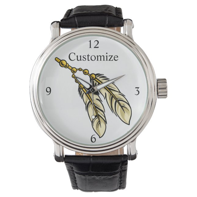 Reloj De Pulsera Apache Feathers Thunder_Cove (Anverso)