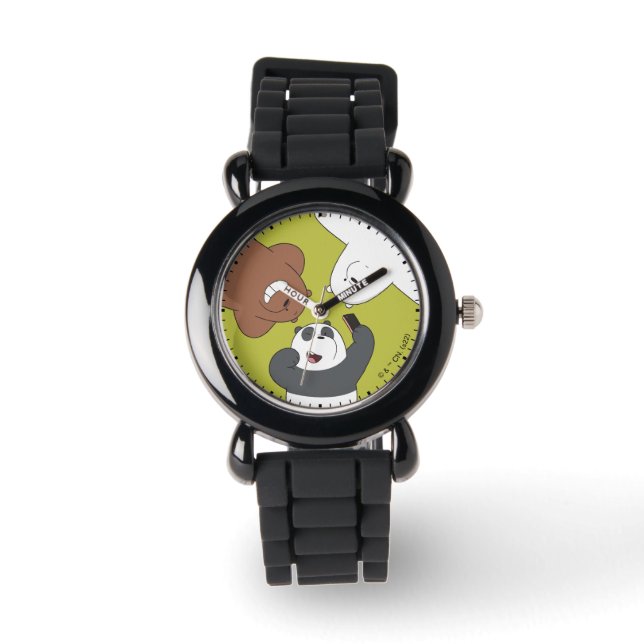 Reloj De Pulsera Apagamos osos - #SquadGoals (Anverso)