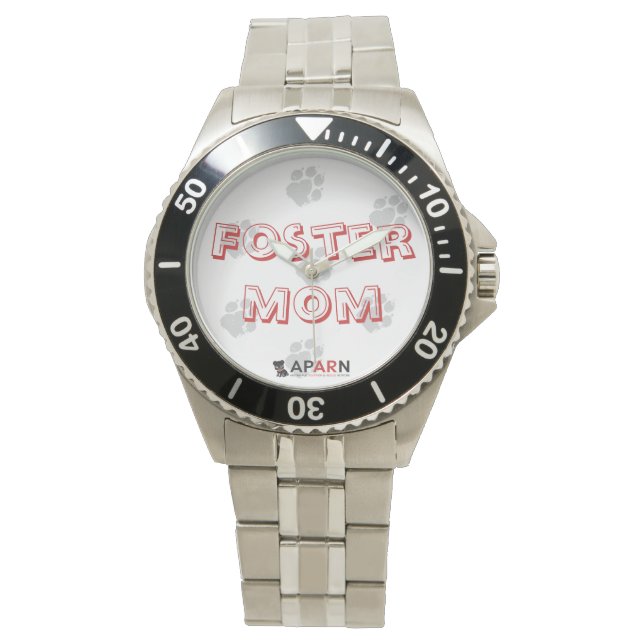 Reloj De Pulsera APARN Foster Mom Classic Stainless Steless Watch (Anverso)
