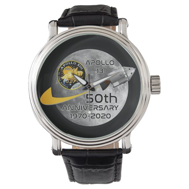 Reloj De Pulsera Apolo 13 - 50° aniversario (Anverso)