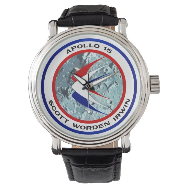 Reloj De Pulsera Apolo 15-insignia (Anverso)