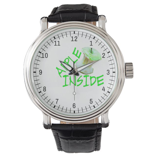 Reloj De Pulsera Apple Inside (Anverso)