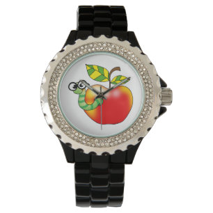 Reloj De Pulsera Apple y gusano, de nuevo a escuela