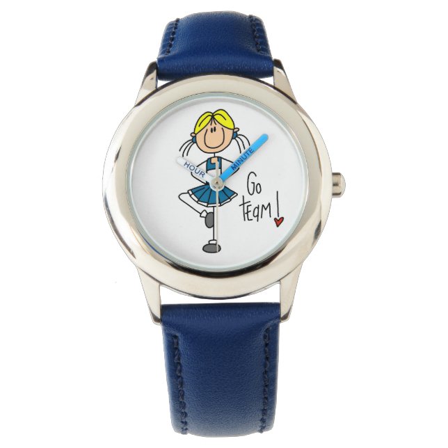 Reloj De Pulsera Apreciador del equipo de Blue Go (Anverso)