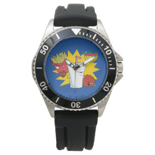Reloj De Pulsera Aqua Teen Hunger Force Explosive Graphic