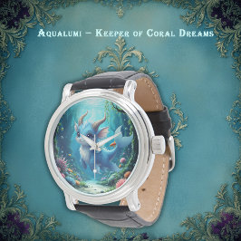 Reloj De Pulsera Aqualumi – Keeper of Coral Dreams. 