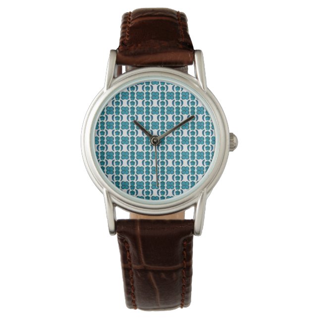 Reloj De Pulsera Aquamarine Motif (Anverso)