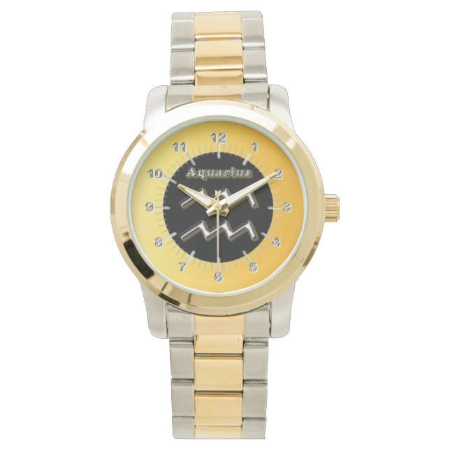 Reloj De Pulsera Aquarius (Anverso)