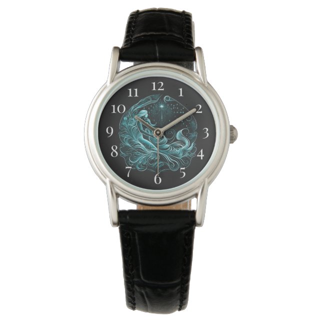 Reloj De Pulsera Aquarius—Ene 20-Feb 18 (Anverso)