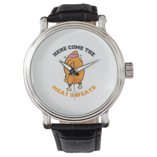 Reloj De Pulsera Aquí viene la carne Dulces Duelo de Gracias Tee Sh