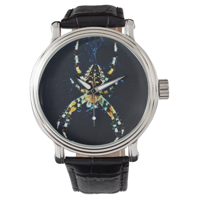 Reloj De Pulsera Araña de los Jardínes Europeos (Anverso)