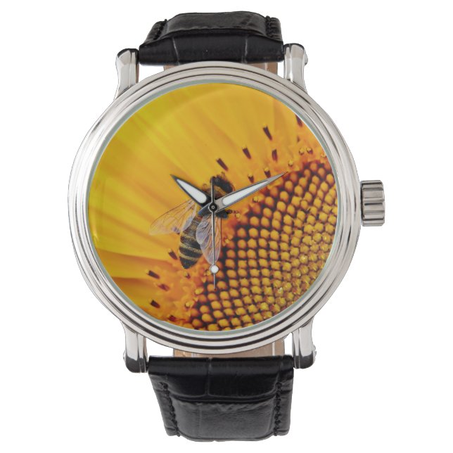 RELOJ DE PULSERA ARAÑAS DE MIEL (SUNFLOWER) (Anverso)