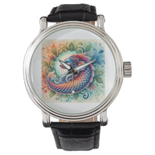 Reloj De Pulsera Arasari Toucan 110724AREF115 - Watercolor