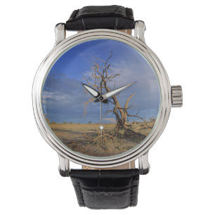 Reloj De Pulsera Árbol de corpiño de camello muerto (Acacia Eriolob