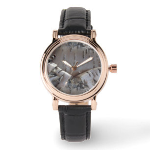 Reloj De Pulsera Árbol de corteza de abedul rizado