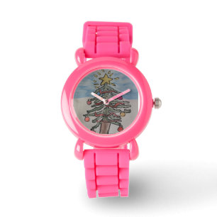 Reloj De Pulsera Árbol de Navidad