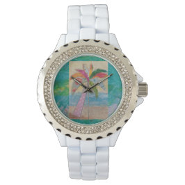 Reloj De Pulsera Árbol de palma caprichoso