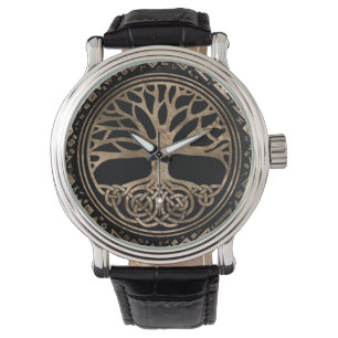 Reloj De Pulsera Árbol de vida - Trama rúnica yggdrasil