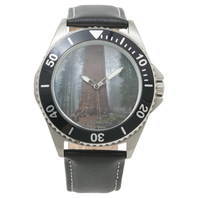 Reloj De Pulsera Árbol general Sherman, Sequoia, CA (Anverso)