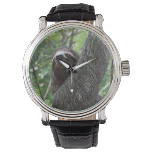 Reloj De Pulsera Árbol que sube de la pereza