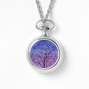 Reloj De Pulsera Árbol vespertino