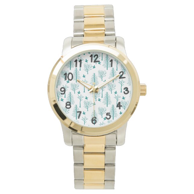 Reloj De Pulsera Árboles de invierno (Anverso)