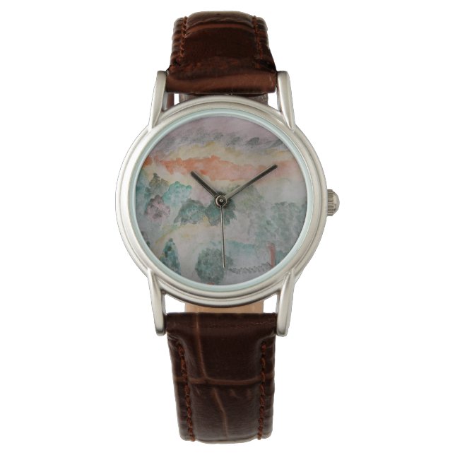 Reloj De Pulsera Árboles En La Bahía (Anverso)