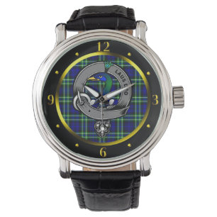 Reloj De Pulsera Arbuthnot Clan Badge & Tartan