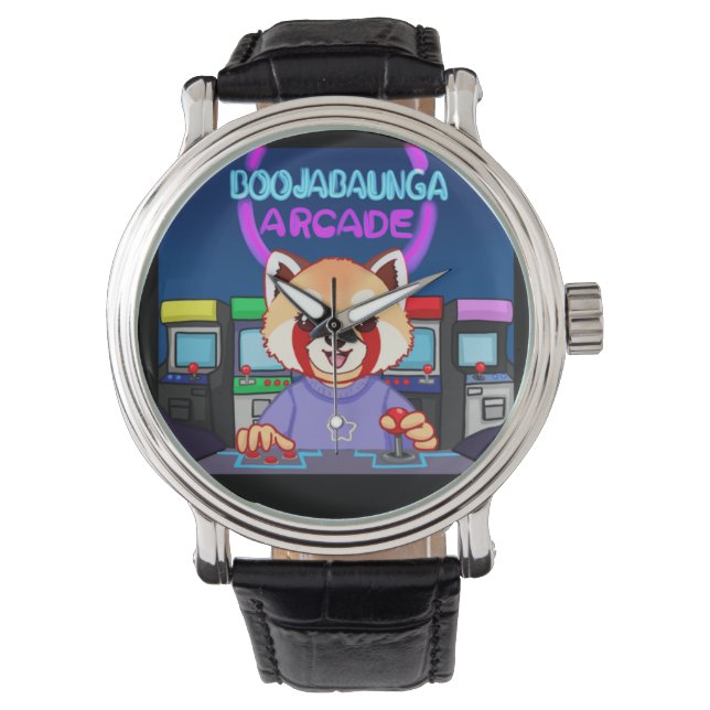 Reloj De Pulsera Arcade de los años 80 (Anverso)