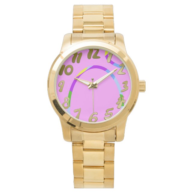 Reloj De Pulsera Arch on Pink eWatch (Anverso)