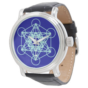 Reloj De Pulsera Archangel Metatron Sagrado Geometría Watch