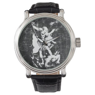 Reloj De Pulsera Archangel Michael Two-Tone