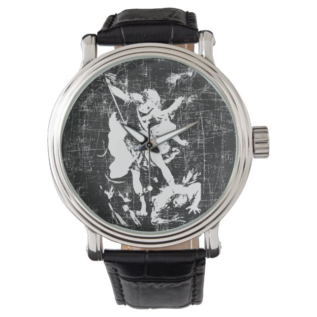 Reloj De Pulsera Archangel Michael Two-Tone (Anverso)