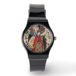 RELOJ DE PULSERA ARCHANGEL RAPHAEL Y PARCHE DE PESCADO
