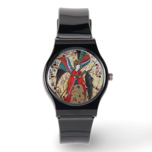 RELOJ DE PULSERA ARCHANGEL RAPHAEL Y PARCHE DE PESCADO (Anverso)