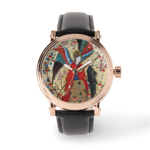 RELOJ DE PULSERA ARCHANGEL RAPHAEL Y PARCHE DE PESCADO
