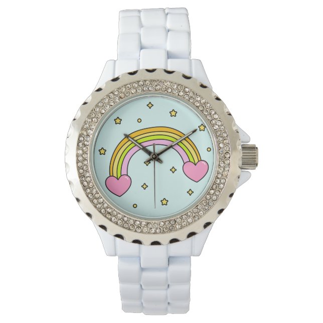 Reloj De Pulsera Arcoiris (Anverso)