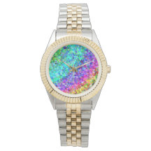 Arcoiris de mosaico triangular