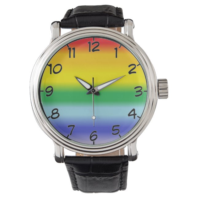 Reloj De Pulsera Arcoiris v1 (Anverso)