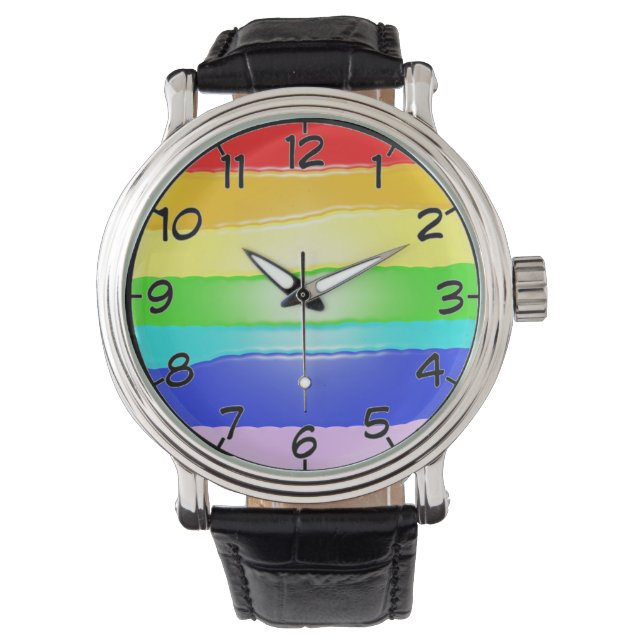 Reloj De Pulsera Arcoiris v2 (Anverso)