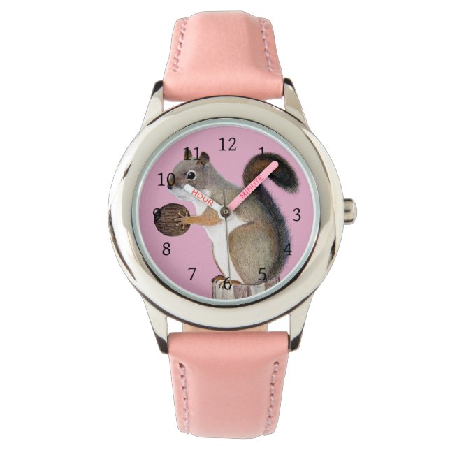 Reloj De Pulsera Ardilla (Anverso)