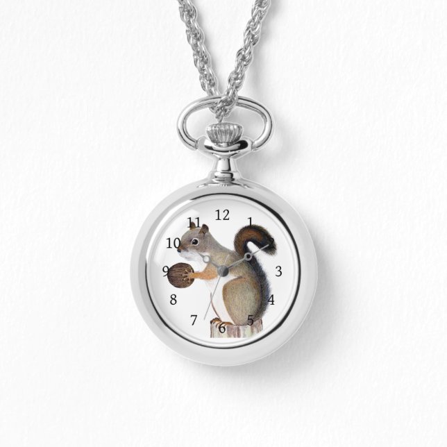 Reloj De Pulsera Ardilla (Anverso)
