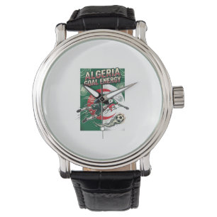 Reloj De Pulsera Argelia Gol Energía Esqueleto Delantero Naciones N