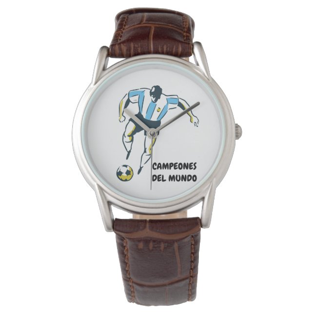 Reloj De Pulsera Argentina World Champion Armbanduhr (Anverso)