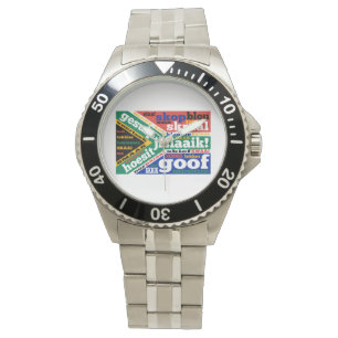 Reloj De Pulsera Argot sudafricano y coloquialismos