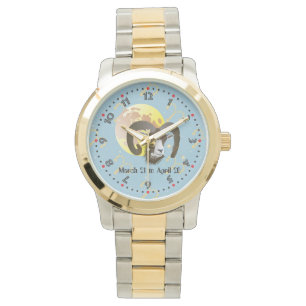 Reloj De Pulsera Aries March 21 to el abril 20 Watch